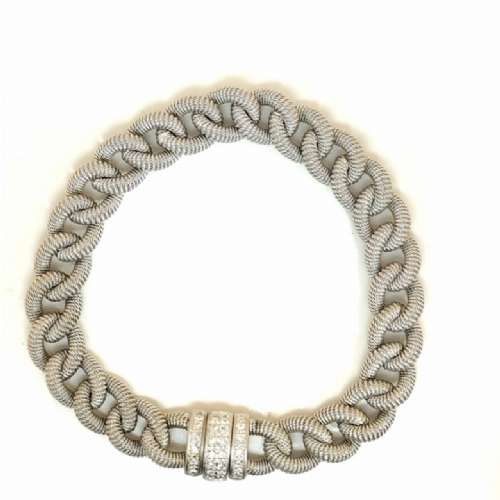  Bracciale in argento e diamanti presso Castignoli - Orologeria e gioielleria a Monza